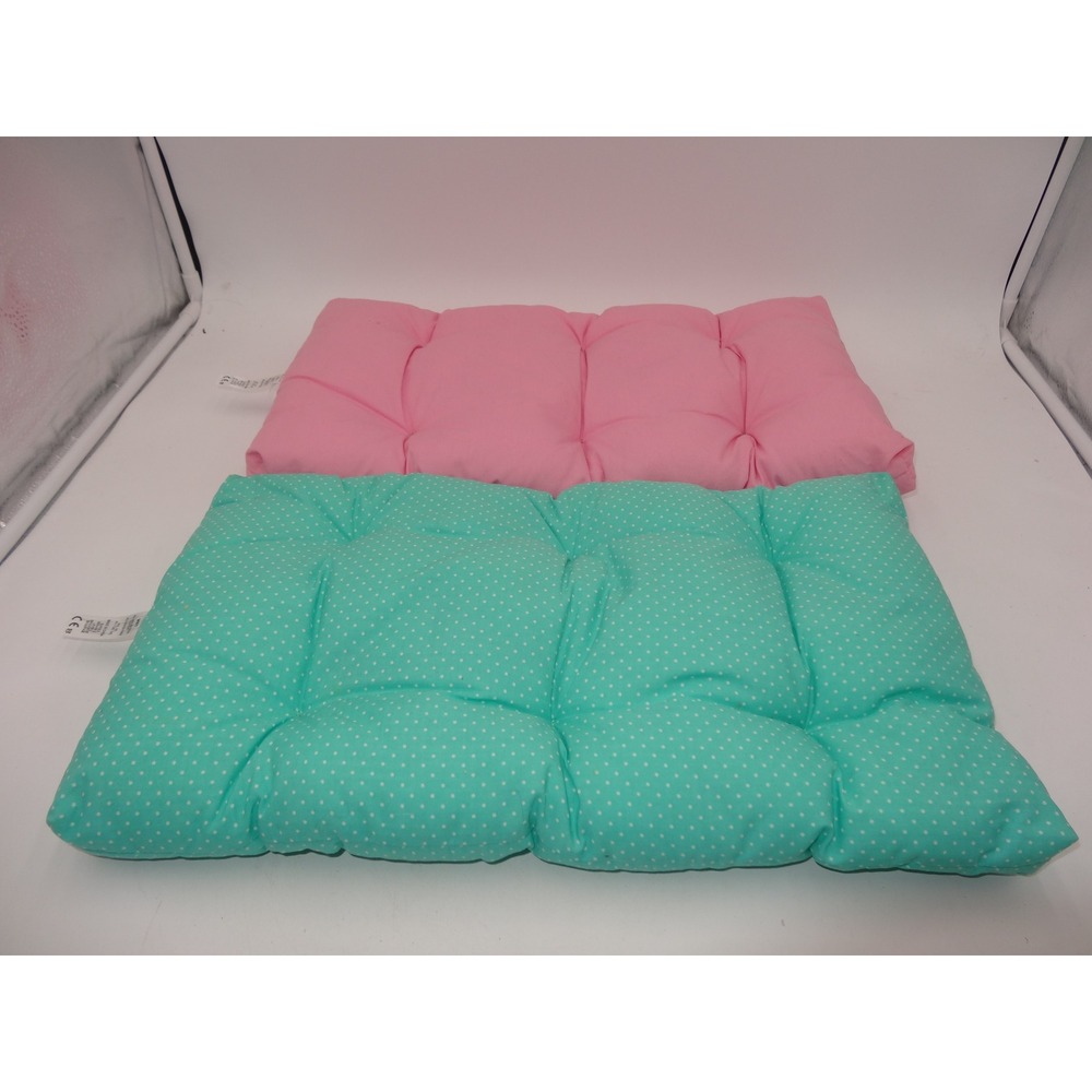 American Girl Dreamy Daybed Mattress Set Pink and Teal Polka Dot